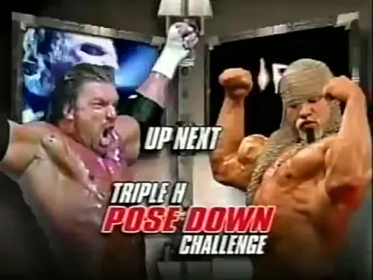 WWE RAW: Scott Steiner & Triple H (w/ Ric Flair) - Backstage 2 (6 Января 2003)