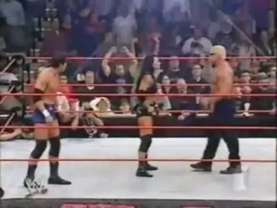 WWE RAW: Scott Steiner Vs. Steven Richards & Victoria (2 Декабря 2002)