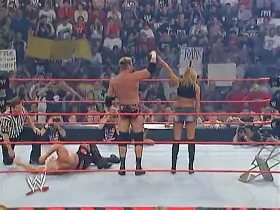 WWE Unforgiven: Scott Steiner (w/ Stacy Keibler) Vs. Test (21 Сентября 2003)