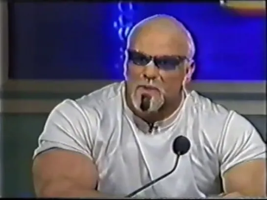 Scott Steiner, Midajah & Grand Master Sexay on The Footy Show (4 Апреля 2002)