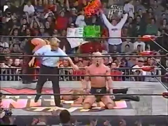 WCW Nitro: Scott Steiner (w/ Buff Bagwell) Vs. Perry Saturn (18 Января 1999)