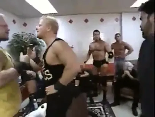 WCW Thunder: Scott Steiner & Vince Russo - Backstage (3 Мая 2000)