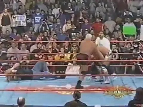 WCW Nitro: Scott Steiner Helps Kevin Nash (22 Мая 2000)