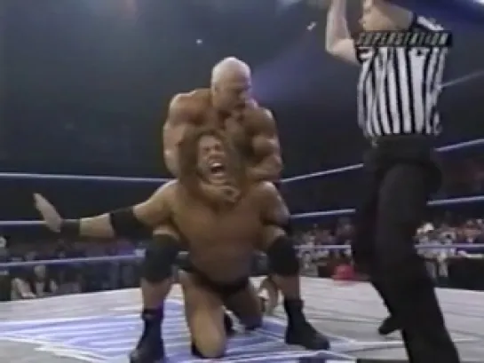 WCW Thunder: Scott Steiner Vs. New Blood, Goldberg Saves Steiner (7 Июня 2000)