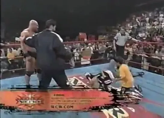 WCW Nitro: Scott Steiner attacks New Blood (12 Июня 2000)