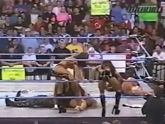 WCW Thunder: Scott Steiner & Kevin Nash Vs. Rick Steiner & Tank Abbott (31 Мая 2000)