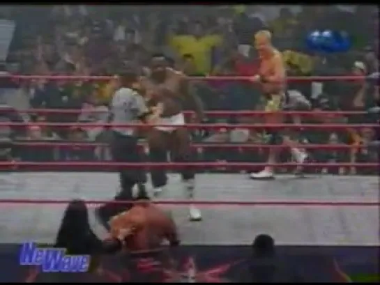 WCW Nitro: Scott Steiner & Sting Vs. Booker T & Jeff Jarrett (2 Октября 2000)