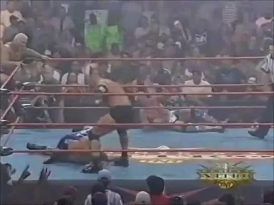 WCW Nitro: Scott Steiner Vs. Goldberg Vs. Jeff Jarrett Vs. Chris kanyon (10 Июля 2000)