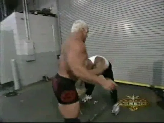 WCW Nitro: Scott Steiner attacks Goldberg (18 Июля 2000)