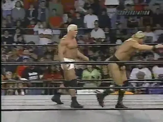 WCW Thunder: Scott Steiner (w/ Buff Bagwell) Vs. Lex Luger (5 Ноября 1998)