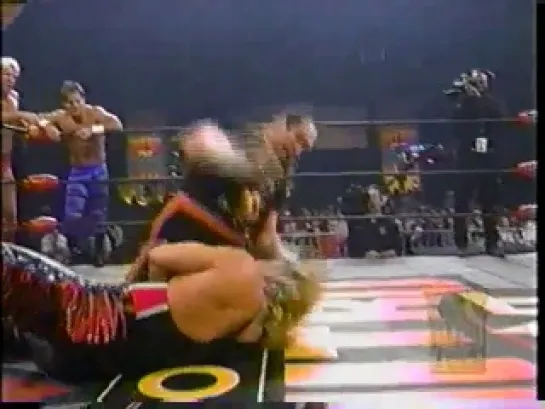 WCW Nitro: Scott Steiner, Hulk Hogan, Kevin Nash Vs. Ric Flair, Chris Benoit, Steve McMichael (25 Января 1999)