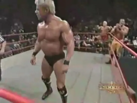 WCW Nitro: Scott Steiner, Buff Bagwell, Lex Luger Vs. DDP, Booker T, The Cat (26 Февраля 2001)