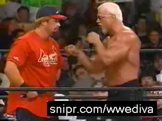 WCW Nitro: Scott Steiner & Buff Bagwell as Mark McGwire (21 Декабря 1998)