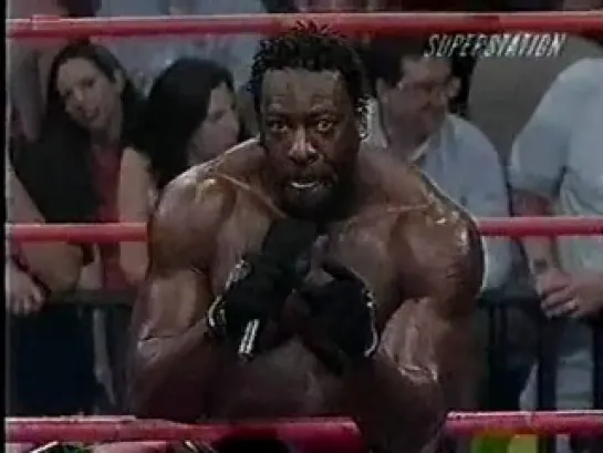 Booker T Scott Steiner feud after cage match