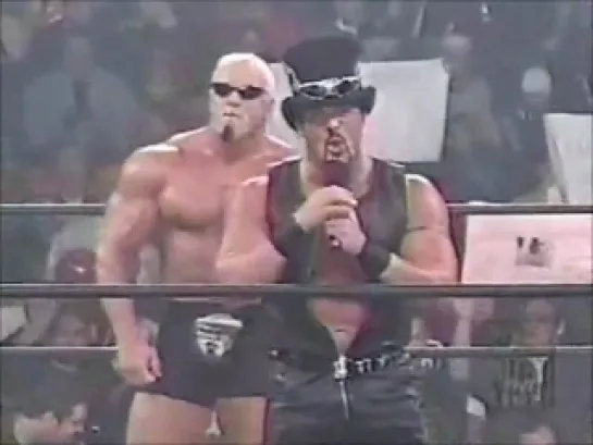 WCW Nitro: Scott Steiner (w/ Buff Bagwell) Vs. Chris Adams (9 Ноября 1998)