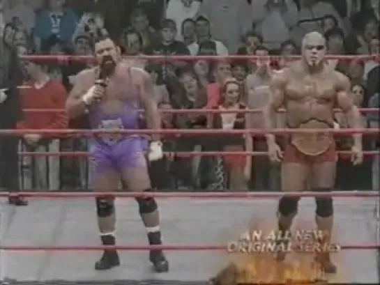 WCW Nitro: Scott Steiner & Rick Steiner on the Mic (5 Марта 2001)