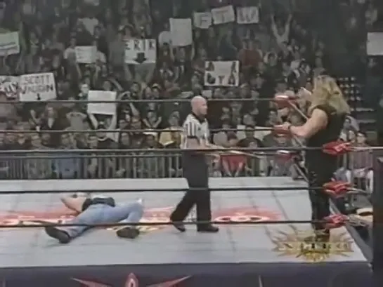 WCW Nitro: Scott Steiner & Kevin Nash Vs. The Harris Brothers (3 Января 2000)