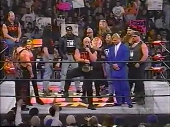 WCW Nitro: Scott Steiner Talks About Diamond Dallas Page (11 Января 1999)