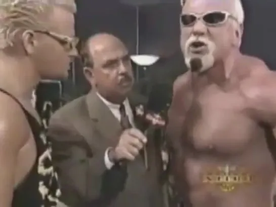 WCW Nitro: Scott Steiner: "Hulk Hogan i'm gonna kick your ASS" (20 Марта 2000)