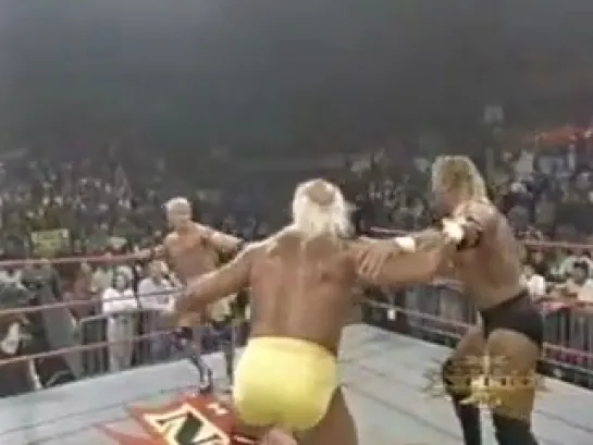 WCW Nitro: Scott Steiner & Jeff Jarrett Vs. Hulk Hogan & Sid Vicious (20 Марта 2000)