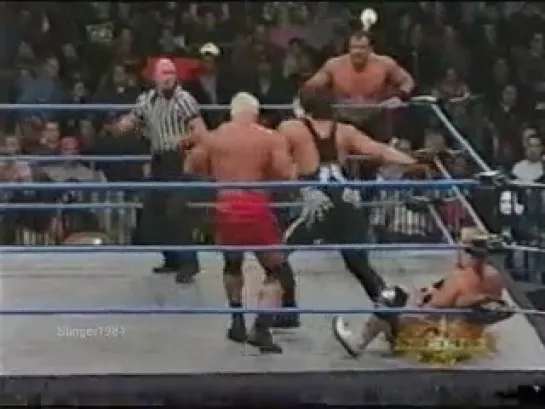 WCW Nitro: Scott Steiner & Jeff Jarrett Vs. Buff Bagwell & Sting (6 Ноября 2000)