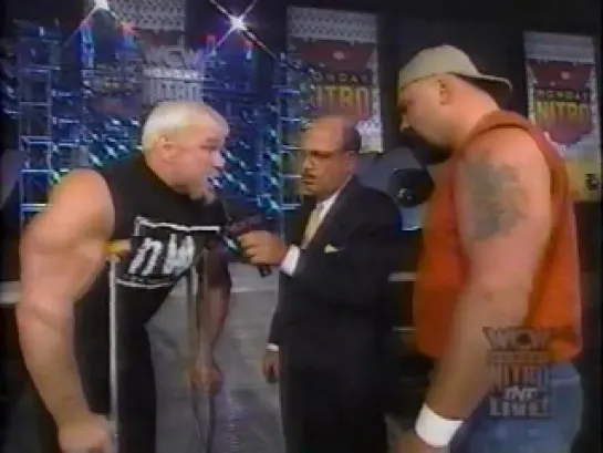 WCW Nitro: Mean Gene interviews Scott Steiner & Rick Steiner (4 мая 1998)