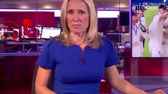 Video porno en noticiero de la BBC News at Ten BBCNews Raworth