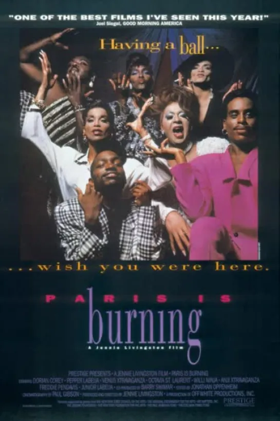 Париж горит / Париж в огне / Париж в огнях / Paris is Burning  1990 г., докум., реж.   Дженни Ливингстон / Jennie Livingston