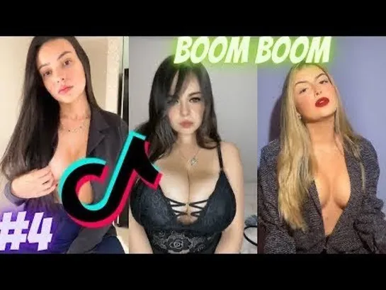 TikTok Busty Babes Big Boobs Compilation 104 - Smack Transition Boom Boom Challenge