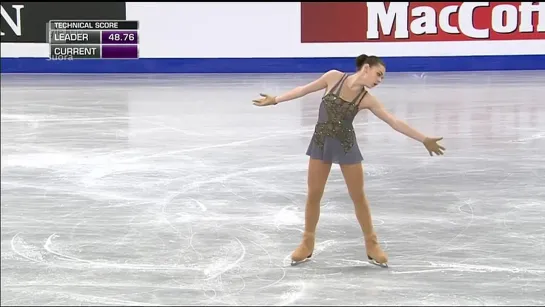 Аделина Сотникова, произвольная программа (2014 European Figure Skating Championships)