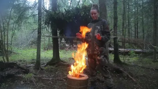 How to Cook on a Swedish Torch Fire