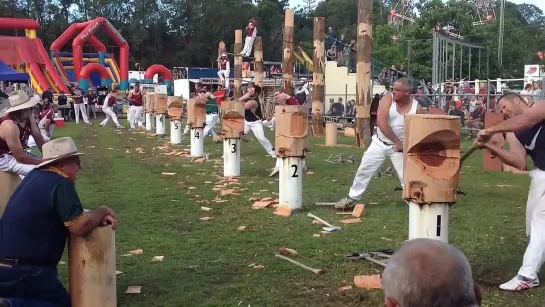 375mm Qld Standing Block Championship Final Nambour 2017