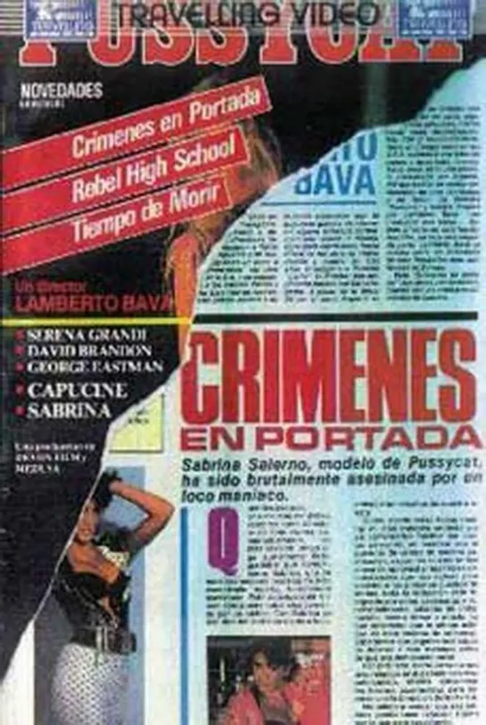 Crimenes en portada /Delirium (1987) Esp , Cast