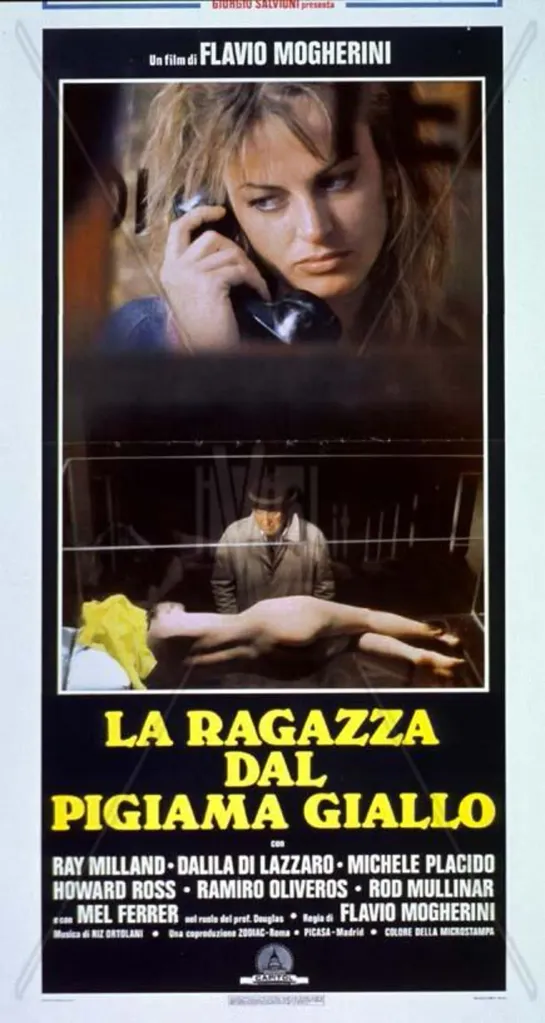 La Chica del  Pijama amarillo (1977) Esp.Cast