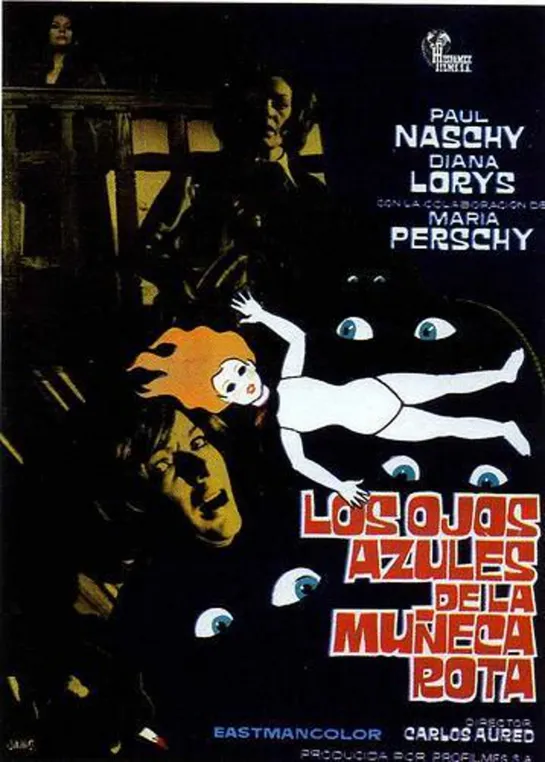 Los  Ojos Azules de la Muñeca Rota (1973) Esp.Cast