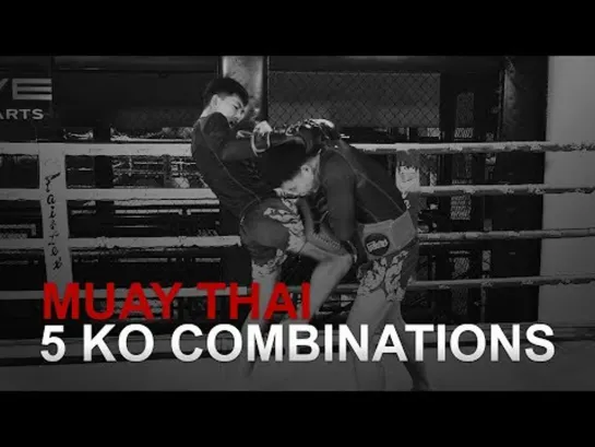 Muay Thai: 5 KO Combinatioos - Sarawut Sor Jor Wichit Padriew - Evolve University