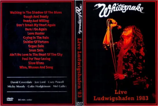 Whitesnake - Ludwigshafen, Live in Germany, March 19, 1983