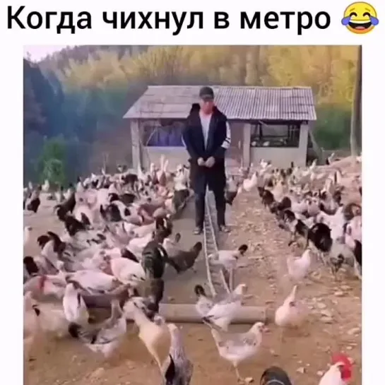 Чихнул немного