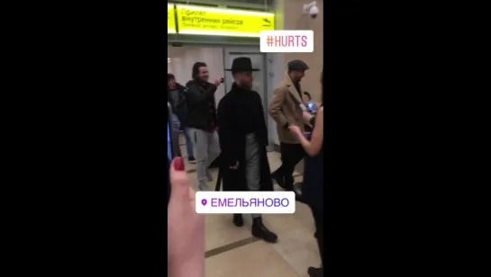 Hurts with fans in Krasnoyarsk (05.02.2018)