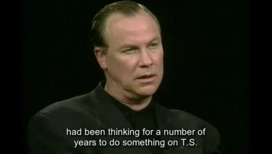 Robert Wilson interview on «HAMLET: a monologue» in Charlie Rose show, 06/29/1995