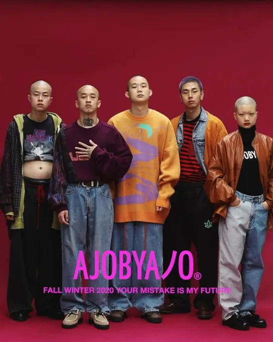 AJOBYAJO "YOUR MISTAKE IS MY FUTURE" F/W 2020 Campaign