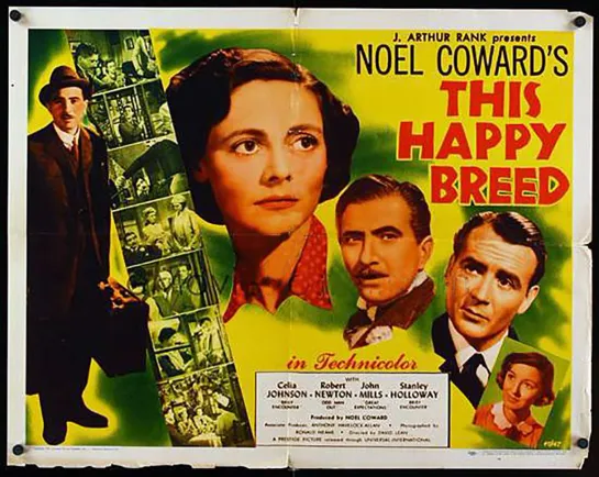 This Happy Breed (1944) -1080p- Robert Newton, Celia Johnson, John Mills