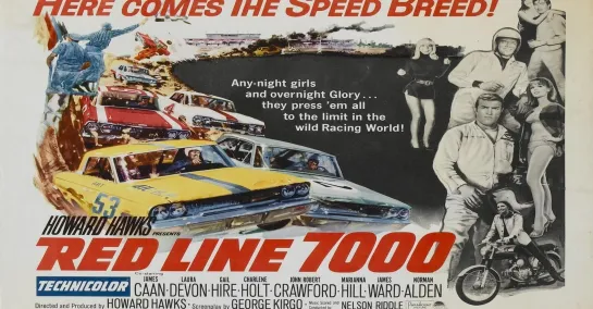 Red Line 7000 (1965) -1080p- James Caan, Laura Devon, Gail Hire, Charlene Holt