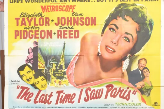 The Last Time I Saw Paris (1954) -720p- Elizabeth Taylor, Van Johnson, Walter Pidgeon, Donna Reed