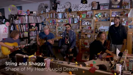 Sting And Shaggy- NPR Music Tiny Desk Concert