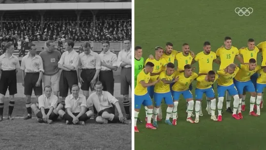 Олимпийский футбол 1912 VS 2020