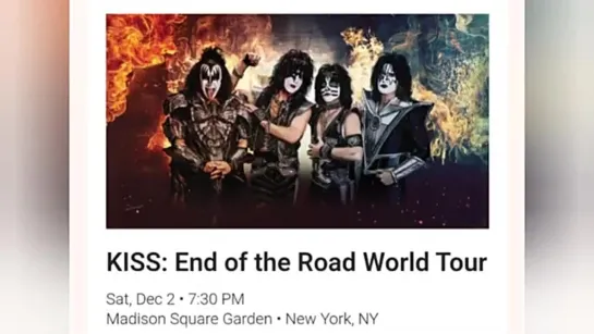 ☠️  KISS // End of the Road Tour | Final Show| Madison Square Garden | Dec 2, 2023