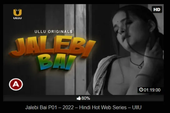 JALEBI  BAI P01-2022-HINDI HOT WEBSEREIS -ULLU