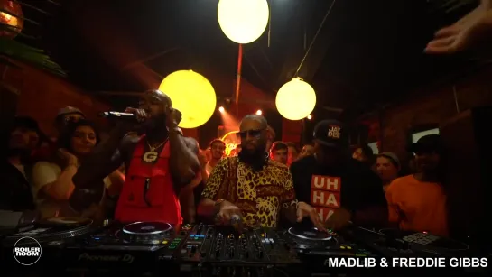 MADLIB & FREDDIE GIBBS — BOILER ROOM LIVE 2019