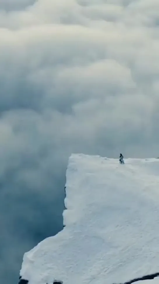 Прекестулен  — «Скала-кафедра» в Норвегии 🇧🇻❄